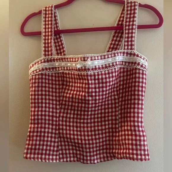 Reformation Eloise Linen Top - Picture 3 of 8